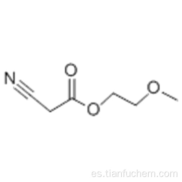 Cianoacetato de 2-metoxietilo CAS 10258-54-5